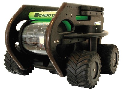 Four-wheel crawler under water - Imenco Group